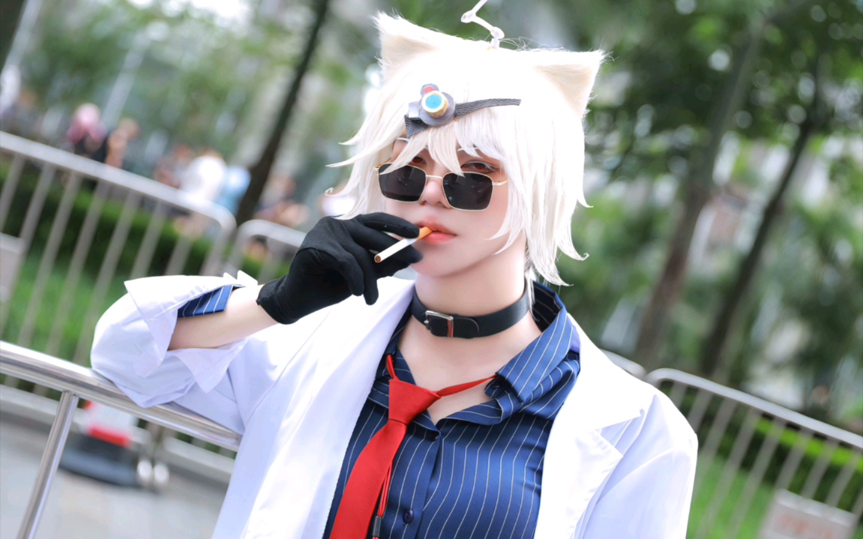 战舰少女 俾斯麦-奇猫博士cos-祈轩台-默认收藏夹-哔哩哔哩视频