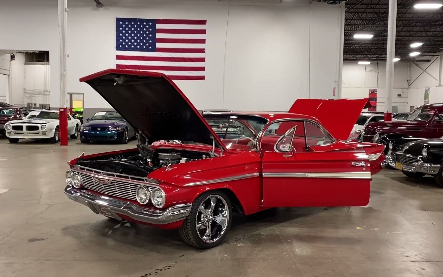 【美国老车实拍系列】——1961雪佛兰impala_哔哩哔哩 (゜-゜)つロ