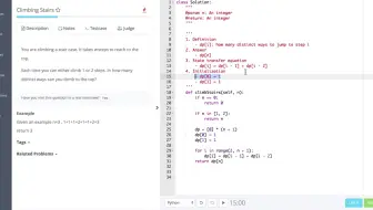LintCode - Dynamic Programming 111 Climbing Stairs