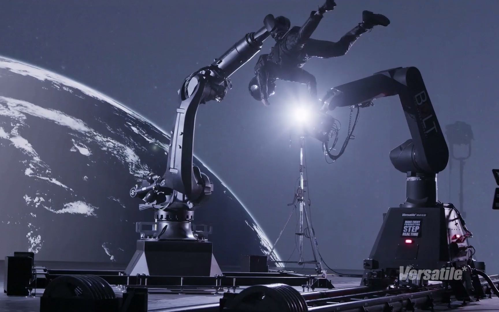 影视moco特效,机械臂模拟太空行走