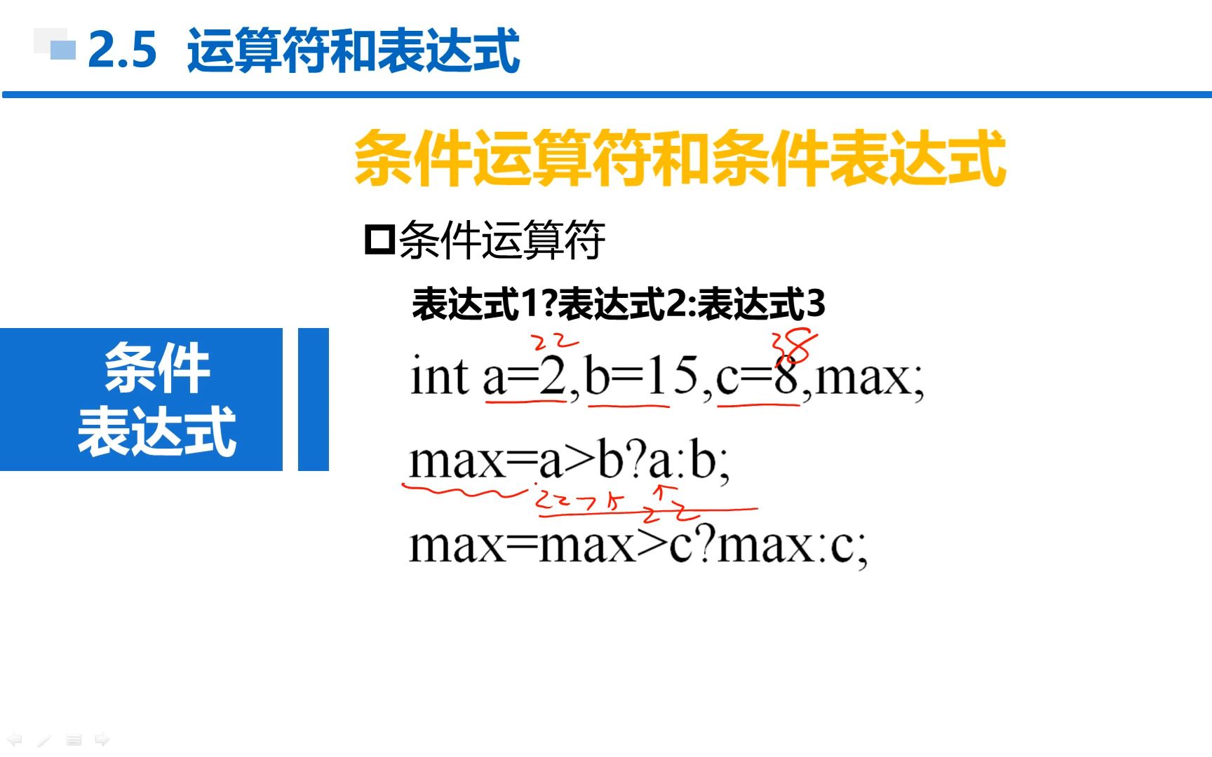 【张成叔主讲:C语言(第1版)】C语言 第2章 顺序结构 2520 条件运算符哔哩哔哩bilibili