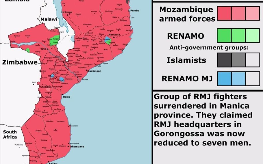 【历史地图】莫桑比克内战每天战线变化(19762021)哔哩哔哩bilibili