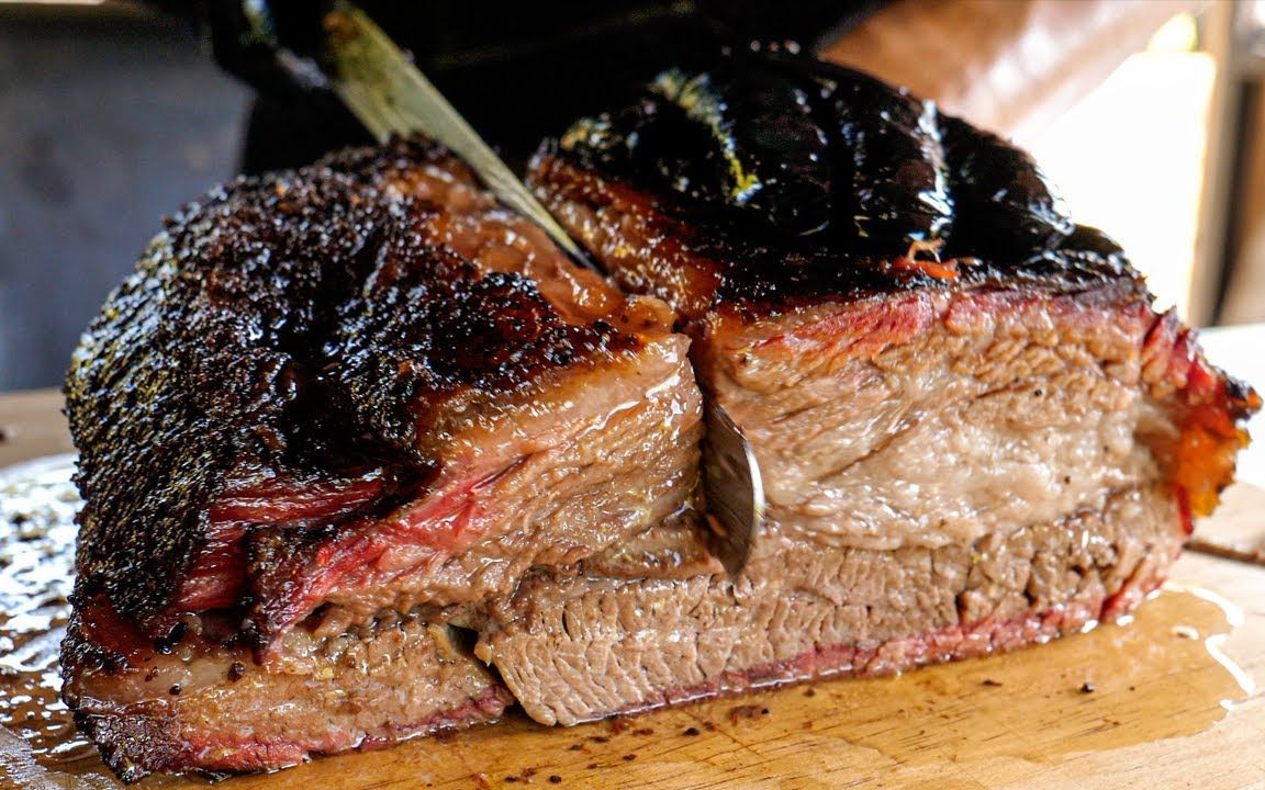 【韩国街头美食】再来亿次的德州风味烤牛胸肉._哔哩哔哩_bilibili