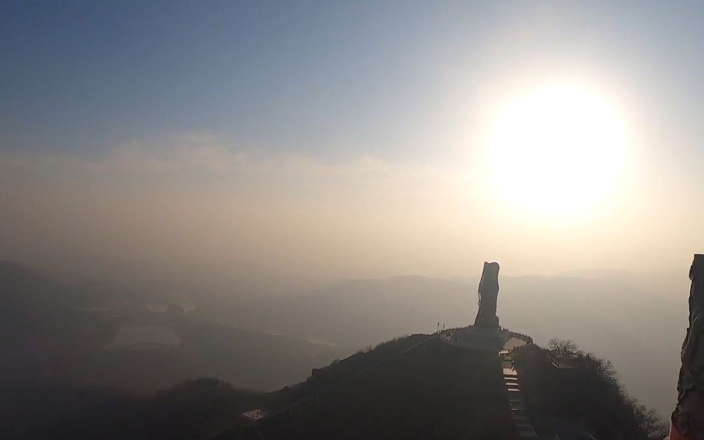 [图]确山县老乐山旅游景区（圣母殿）（玉皇殿）（玉皇峰）下部