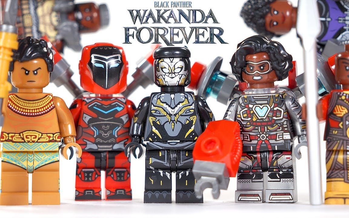 乐高黑豹非官方人仔