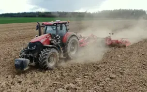 Download Video: 【4K】凯斯（Case IH）OPTUM 300 CVX拖拉机耕整地作业