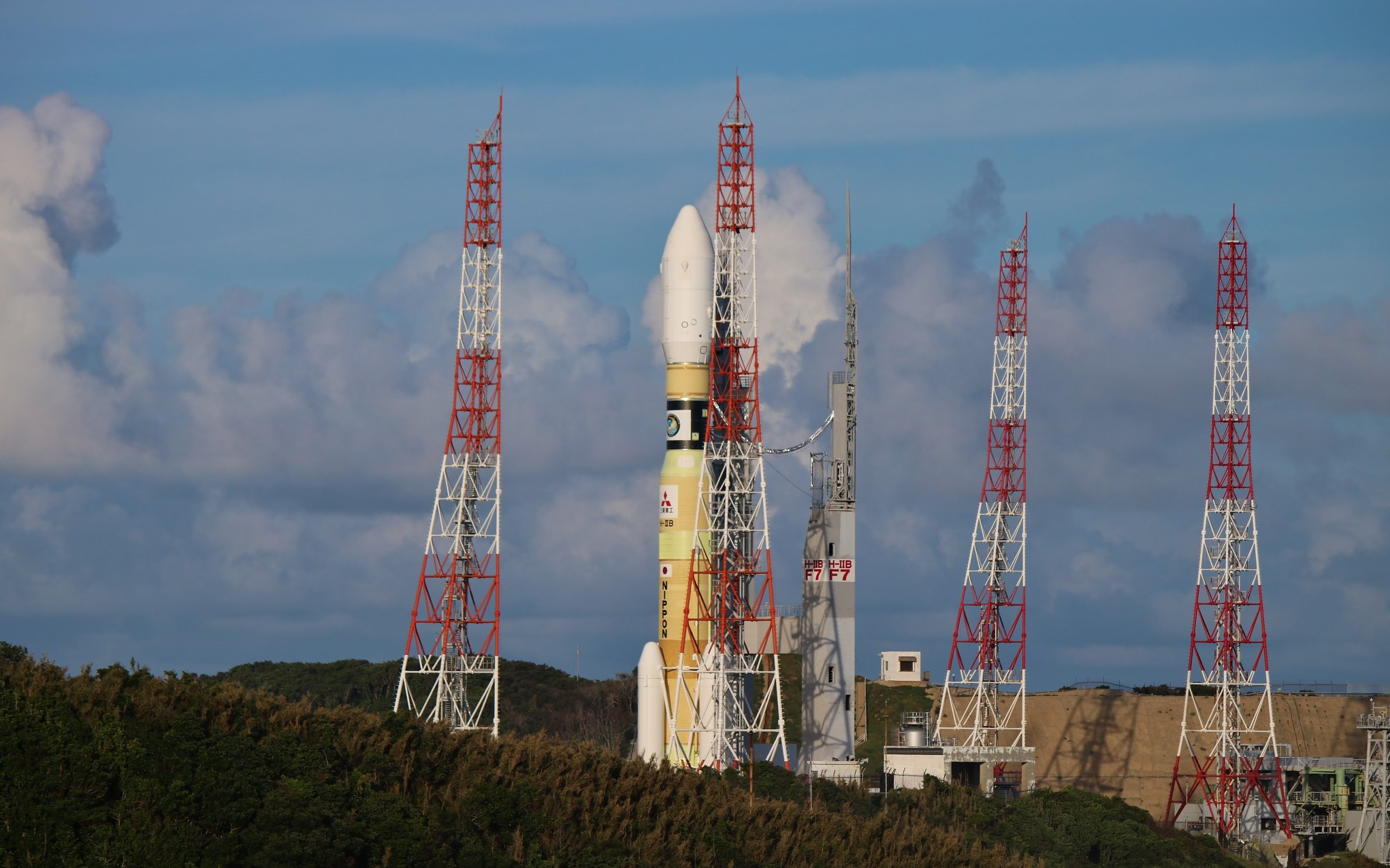 h-2b发射htv-7货运飞船任务视频