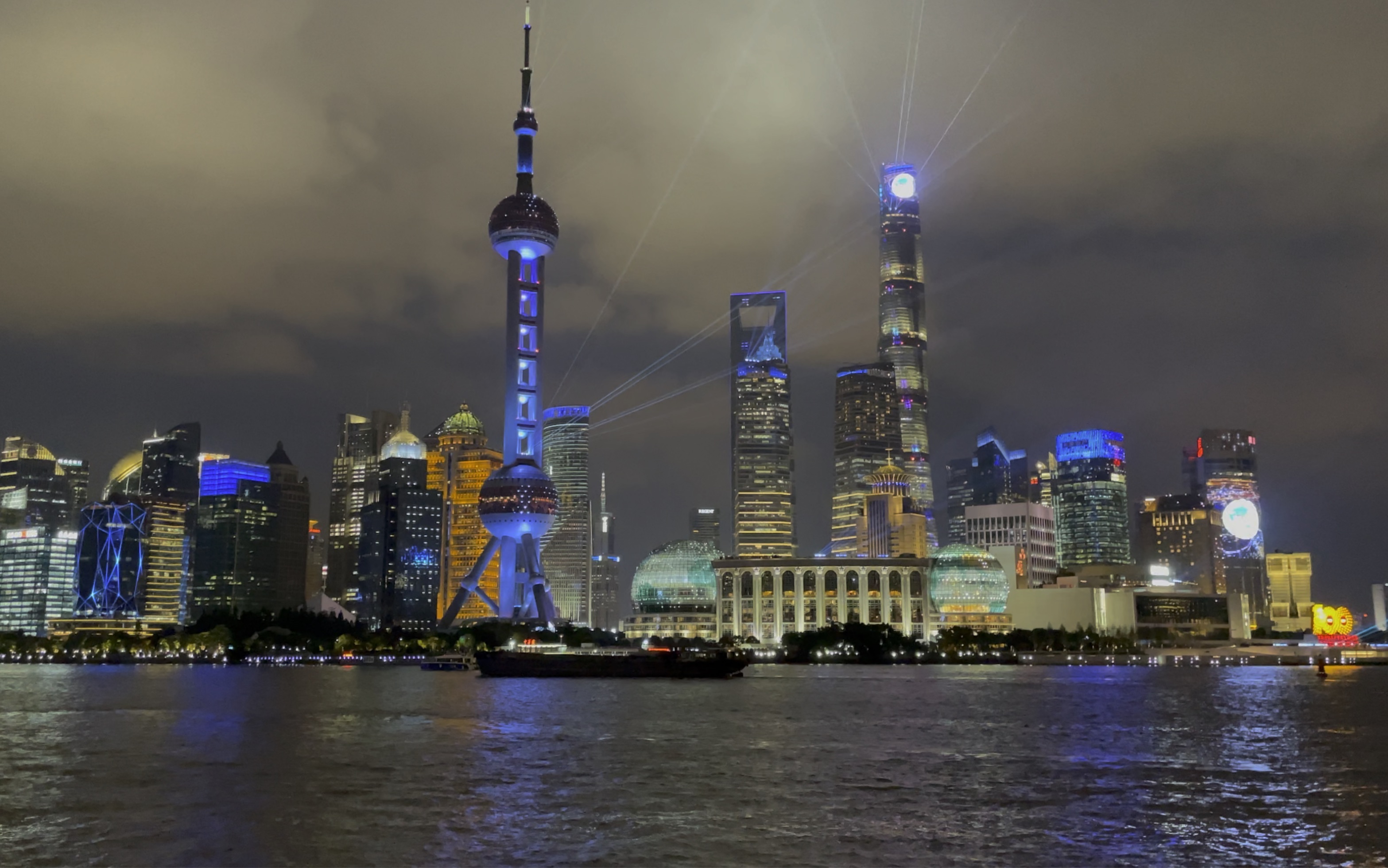 上海外滩夜景2021图片