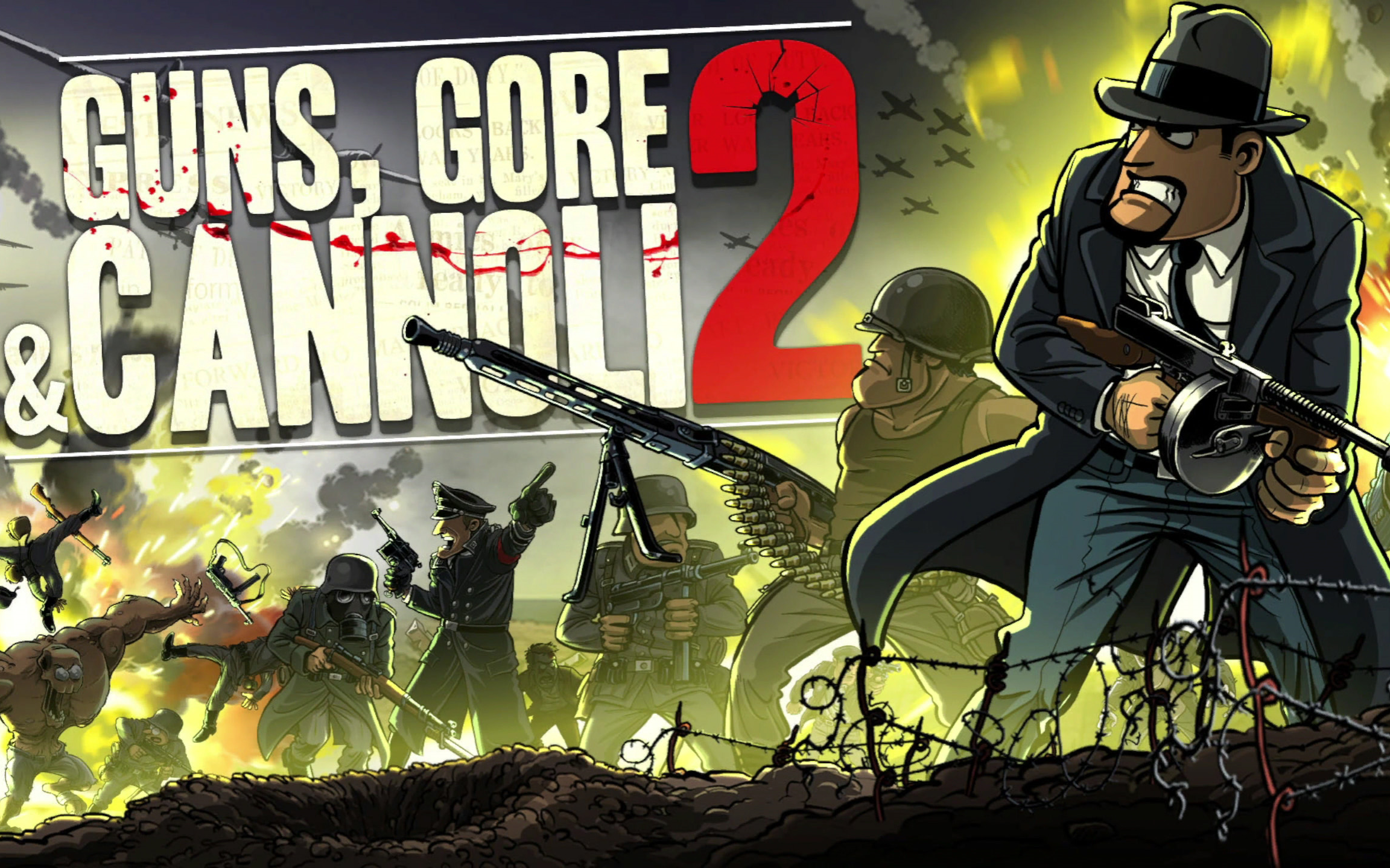 『小众游戏』枪,血,意大利黑手党二代(guns, gore & cannoli 2)