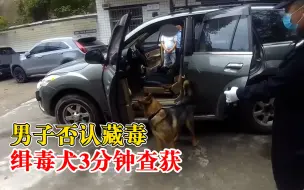 Descargar video: 男子否认藏毒缉毒犬3分钟查获：毒品疑似物49.87克，2人被刑拘