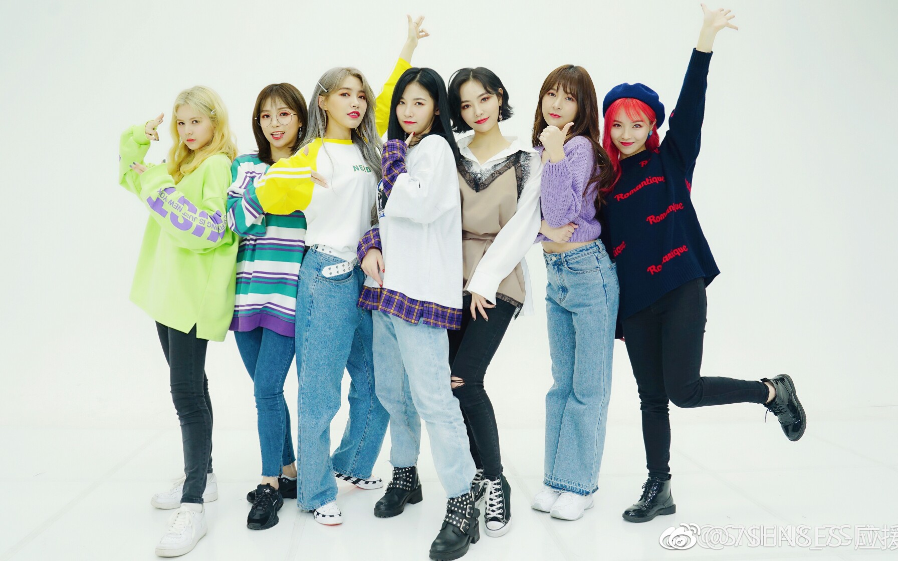 [7senses]国产女团7senses韩国打歌舞台