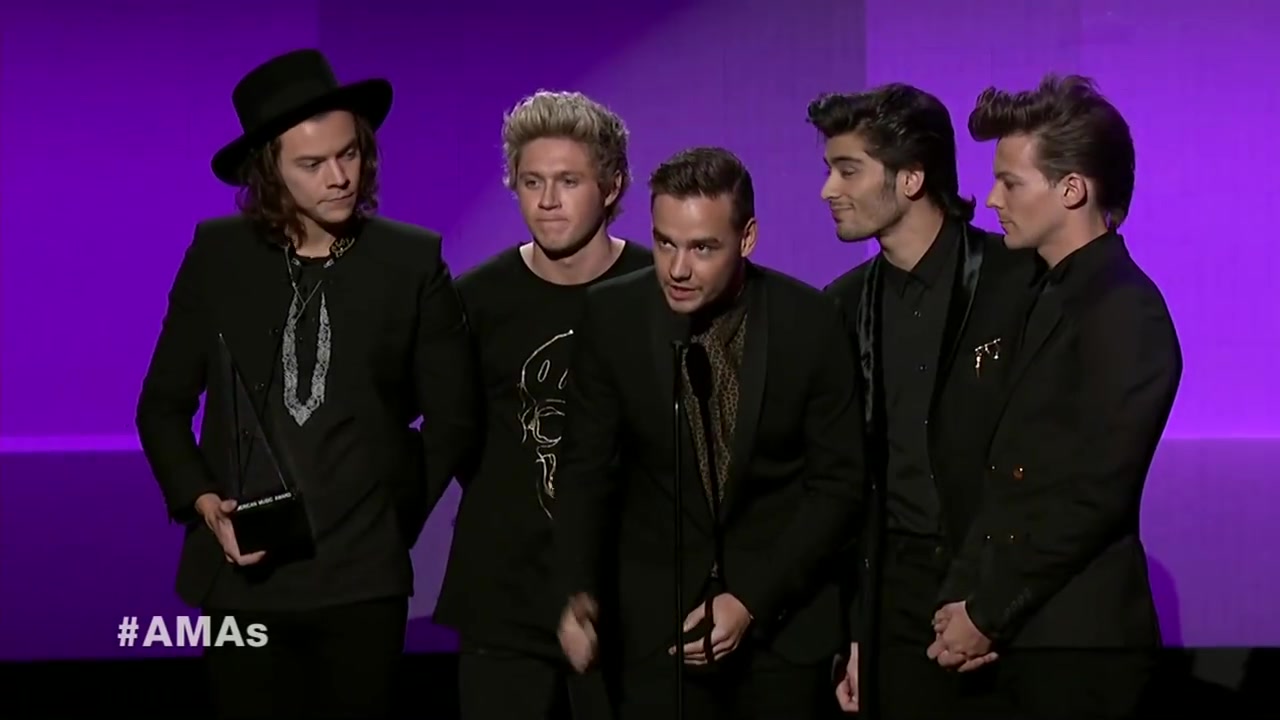 【one direction】 american music awards 2014 合集