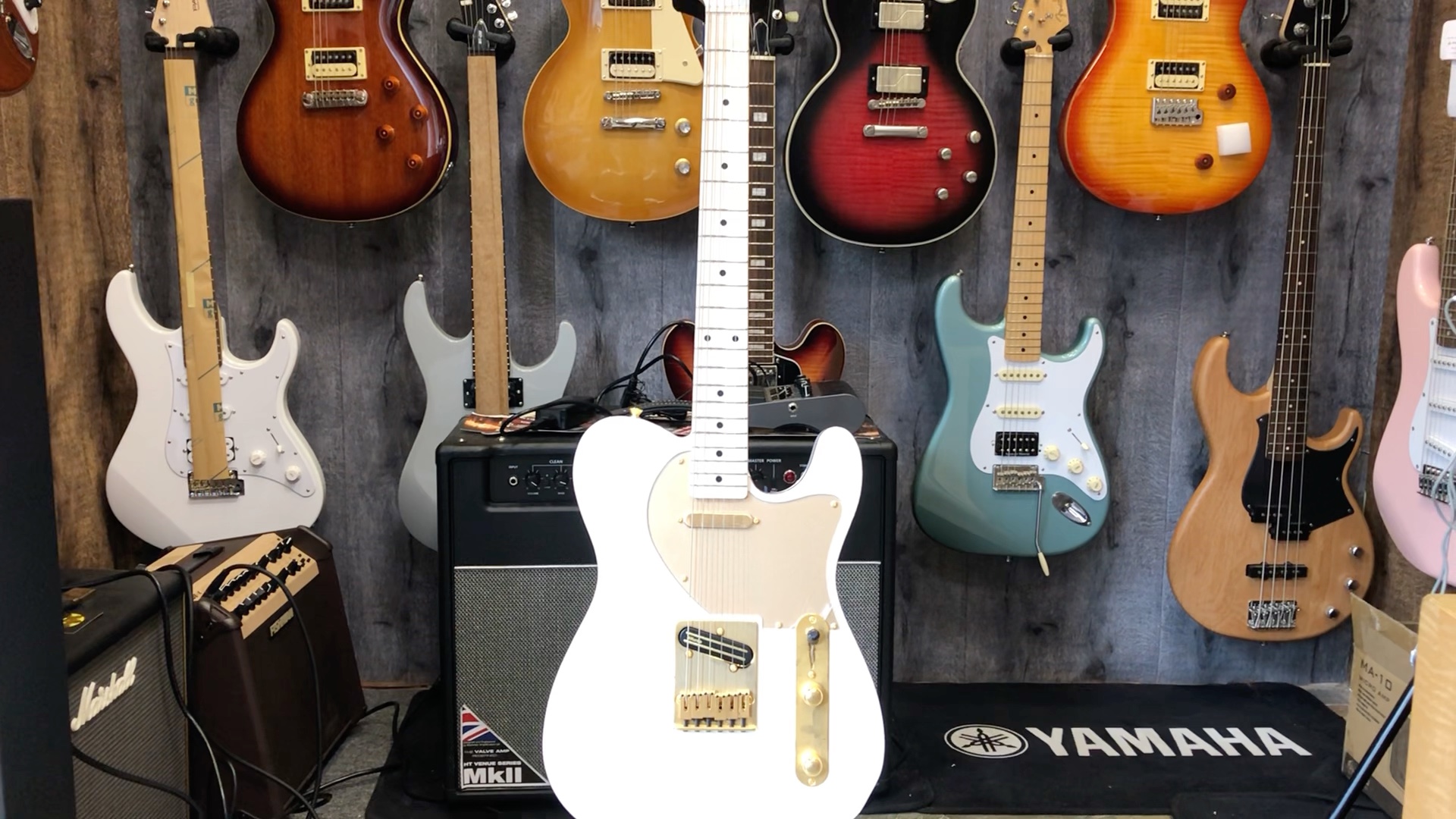 日产fender芬达telecaster scandal haruna 签名款电吉他开箱