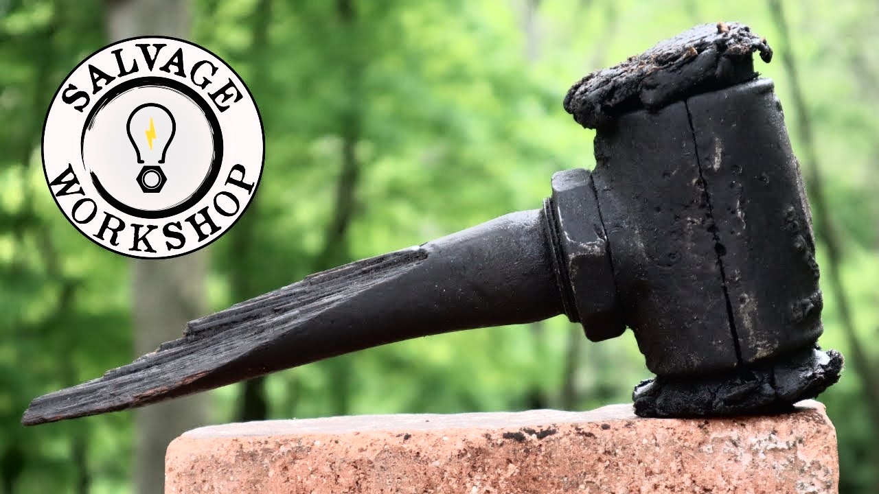 [搬] salvage workshop 1930年代耐火锤_双头槌91翻新后带有古董