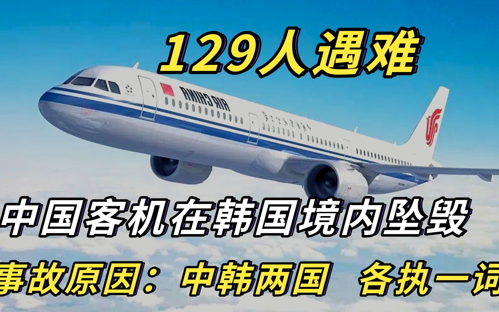 中国客机在韩国釜山坠毁,129人遇难,是意外还是另有原因?哔哩哔哩bilibili