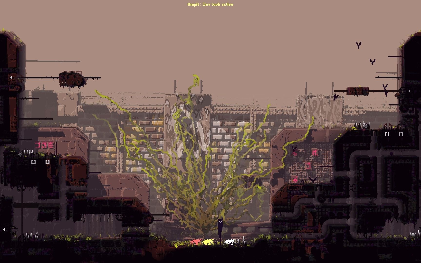 rain world雨世界 2章 初次击杀!一只紫蜥蜴!(就一只..)