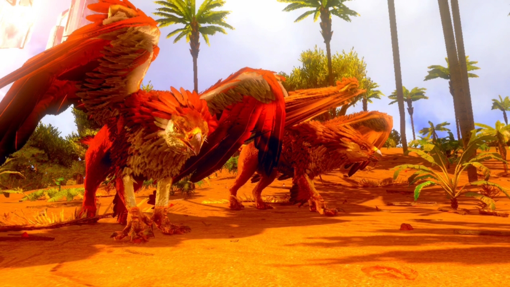 方舟生存进化手游:1000级狮鹫