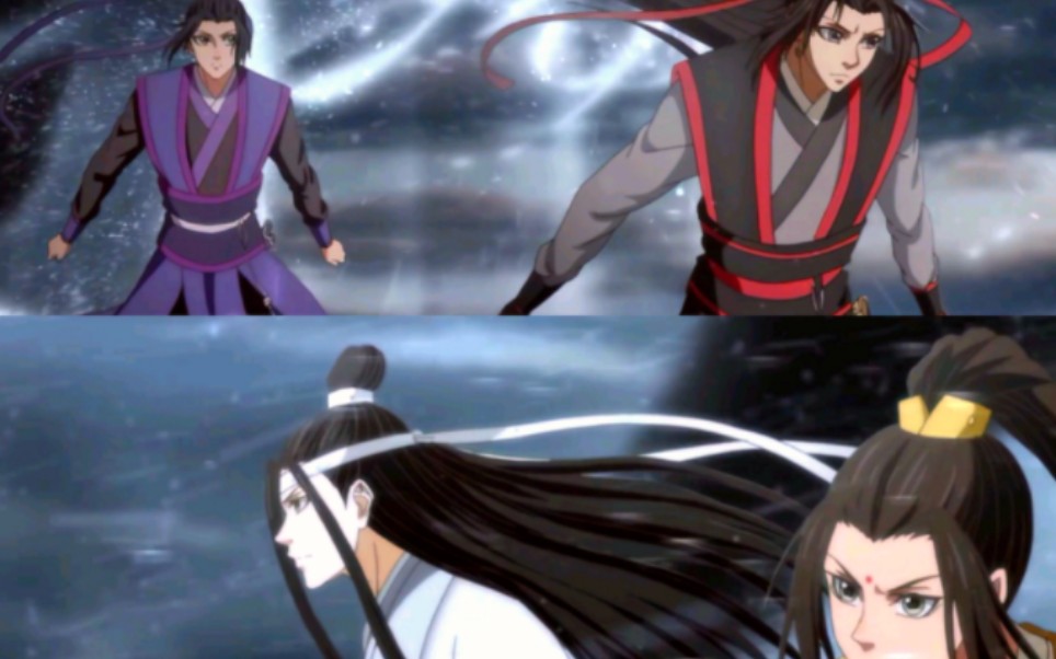 【魔道祖师】众人齐斗水行渊,场面十分精彩哔哩哔哩bilibili