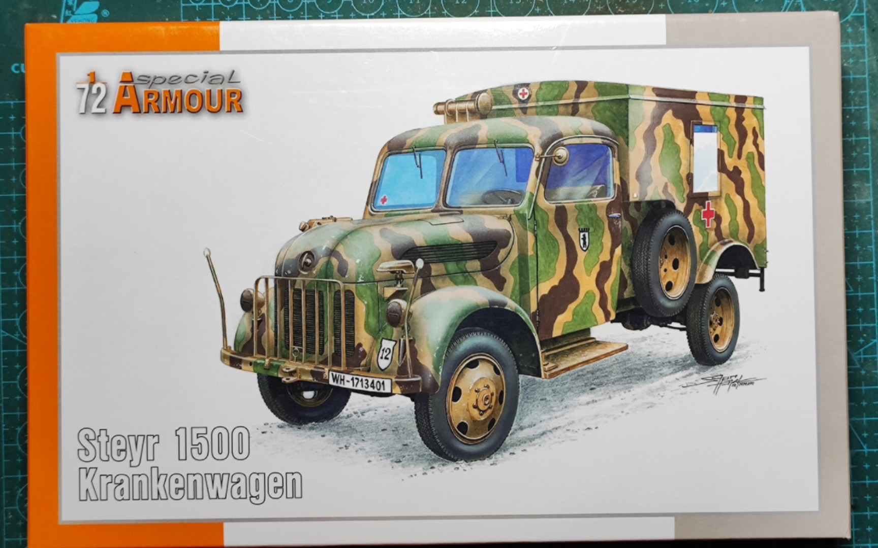 【模型测评】 special hobby 1/72 斯太尔1500救护车模型