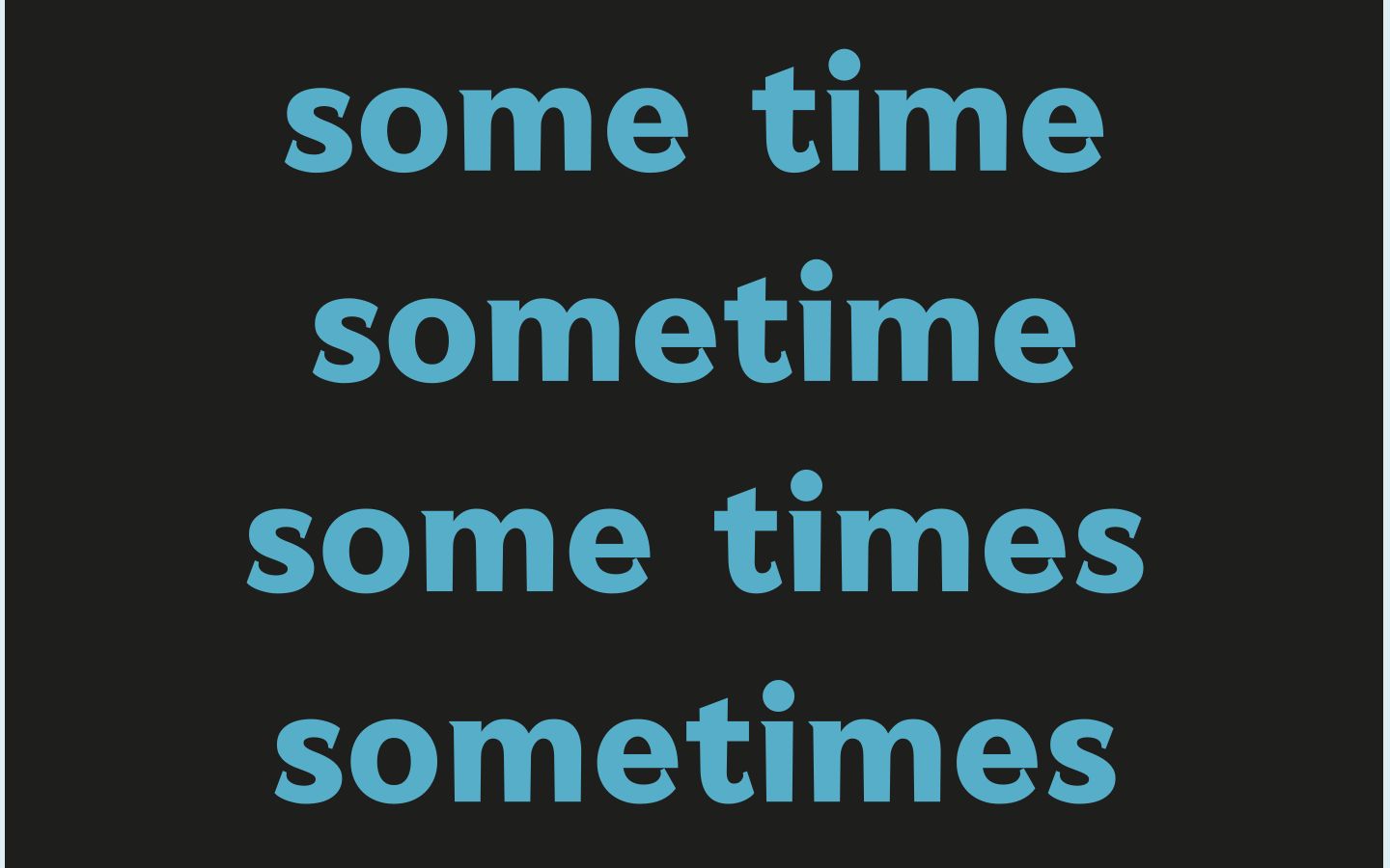 [图]some time,sometime,some times,sometimes的区别