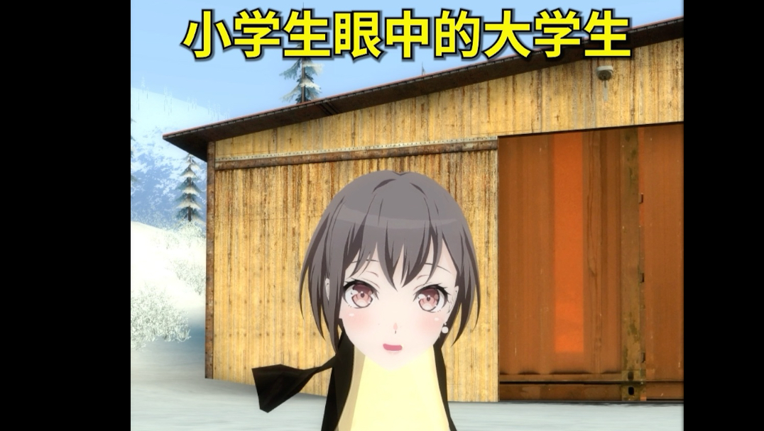 小学生眼中的大学生
