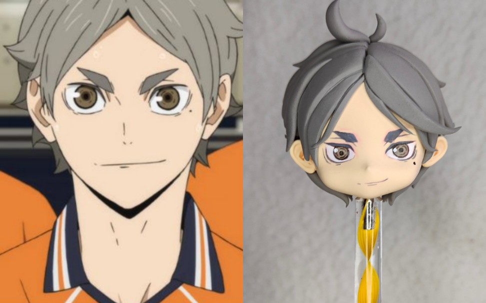 菅原孝支ob11娃头制作过程