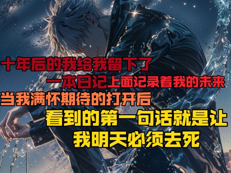 十年后的我给我留下了一本日记,上面记录着我的未来.可当我满怀期待的打开后,看到的第一句话就是让我明天必须去死,然后再立刻杀掉一个人哔哩哔...