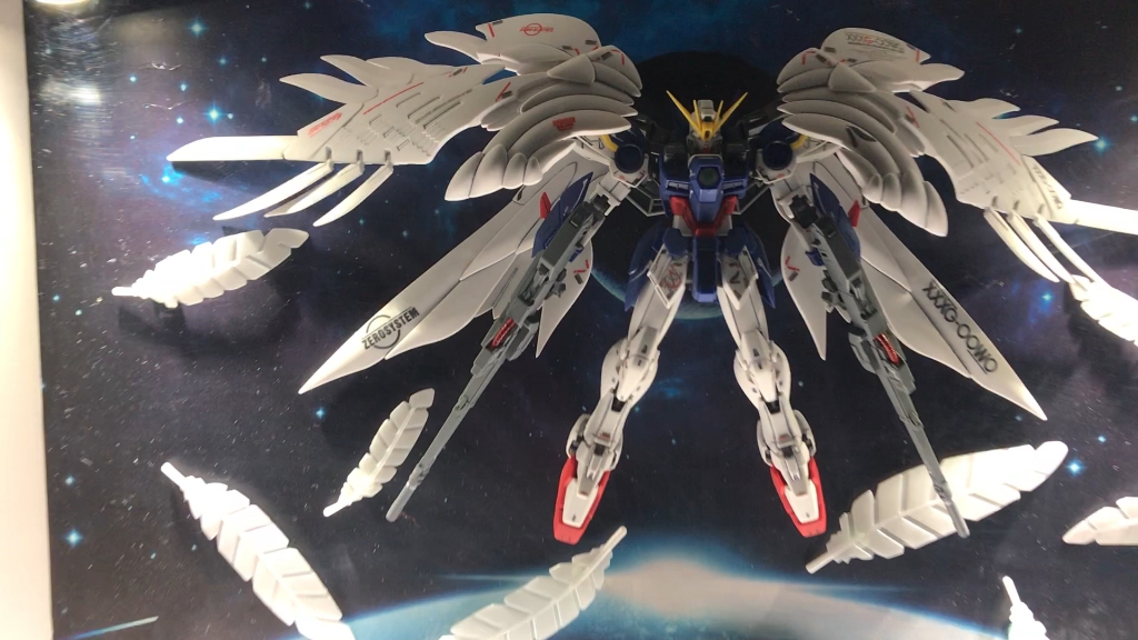 万代rg相框w高达飞翼零,掉毛_哔哩哔哩_bilibili