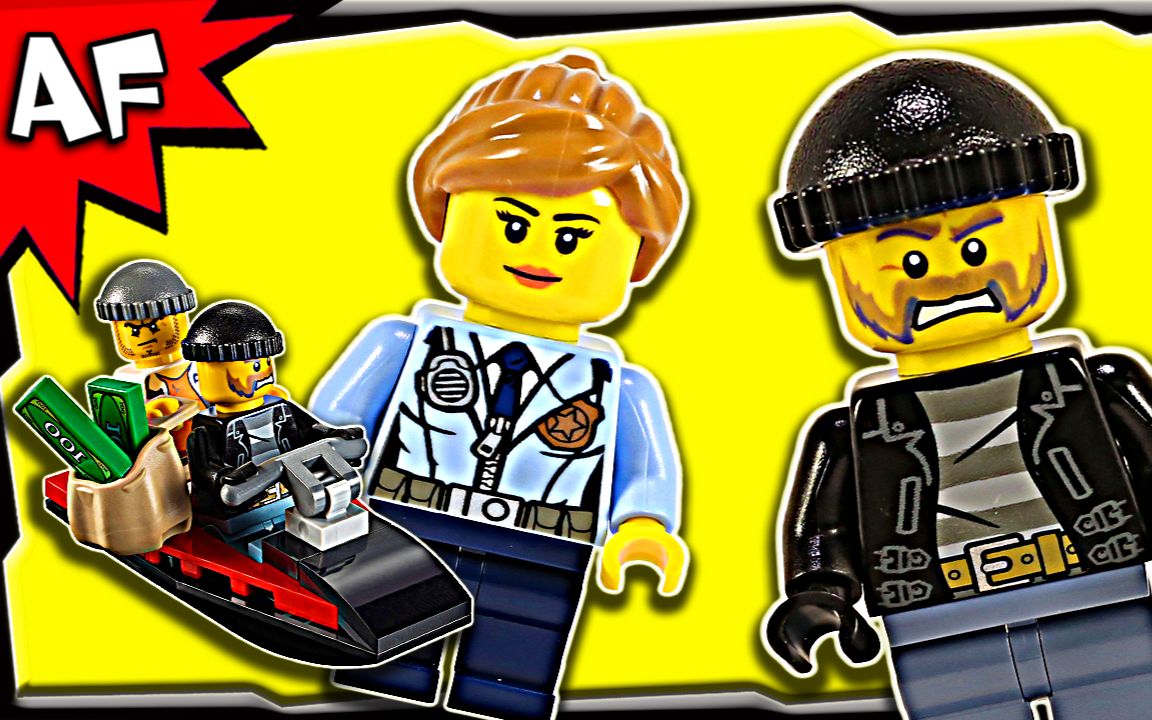 artifex乐高60127城市系列监狱岛入门套装