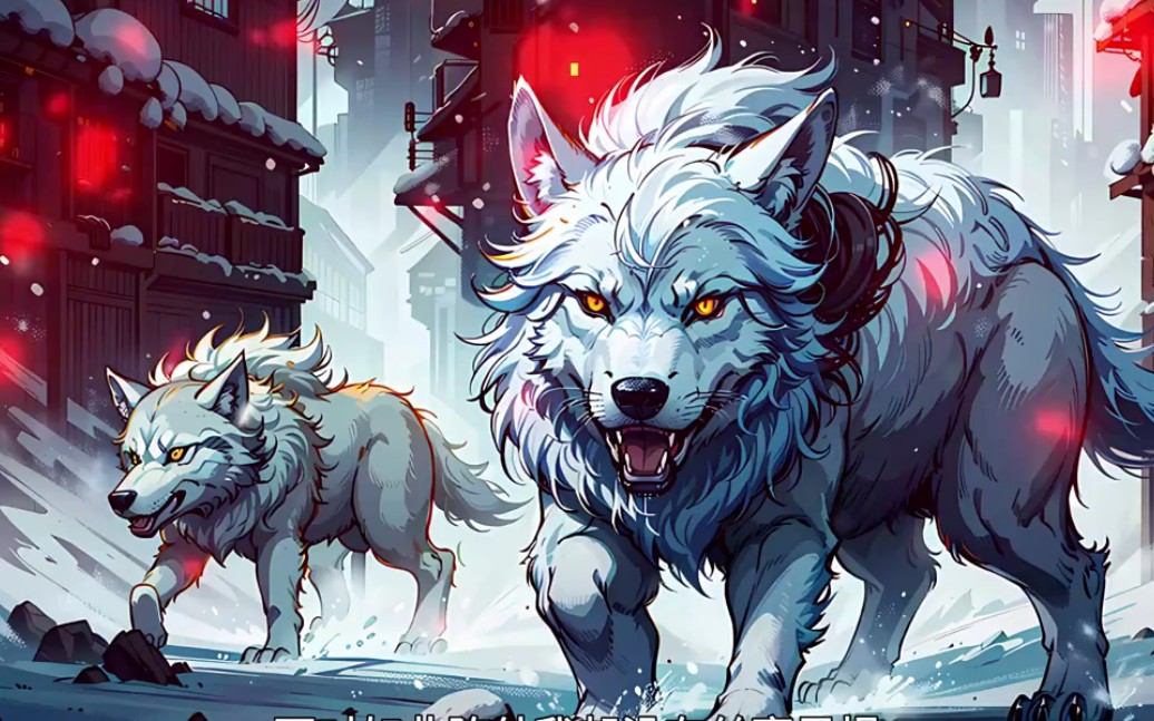 《天狼啸月》血染冰原,狼王喋血"告别书荒02"每日推文02"异兽