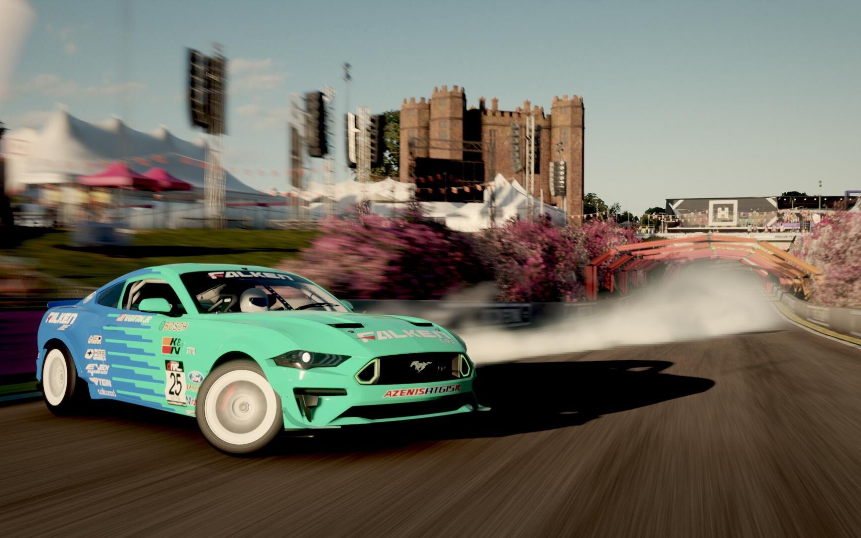 极限竞速地平线4rtr野马自由漂移