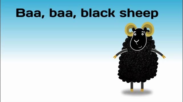 [图]【BBC英文儿歌】02 Baa Baa Black Sheep