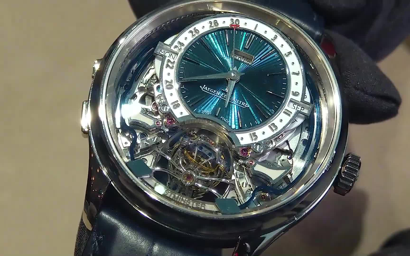 lecoultre积家 gyrotourbillon 球体陀飞轮5号 西敏寺三问万年历腕表