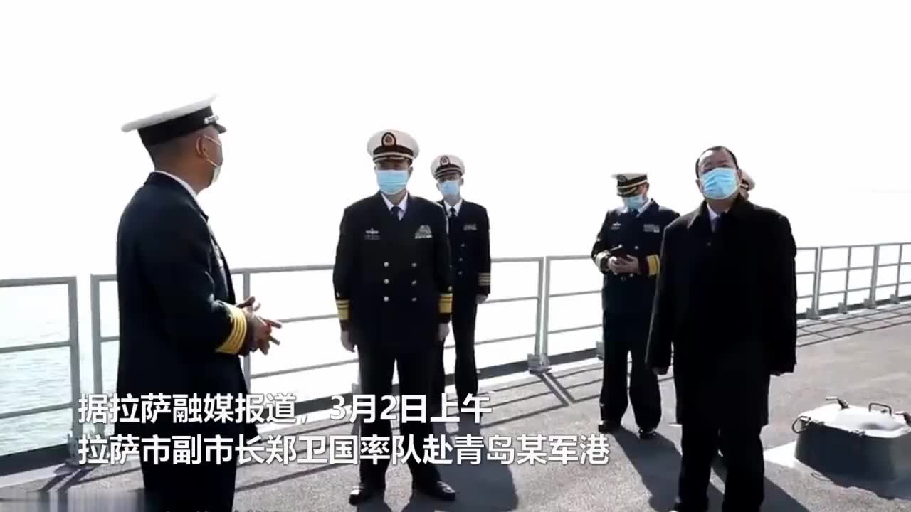 舰内画面曝光我军第二艘055型万吨大驱拉萨舰官宣入列北海舰队