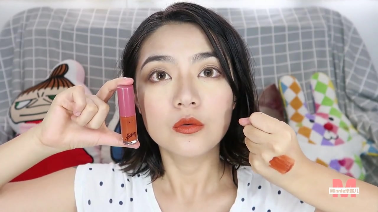 【minnie米妮儿】八款百元以下的白菜价橘色口红试色