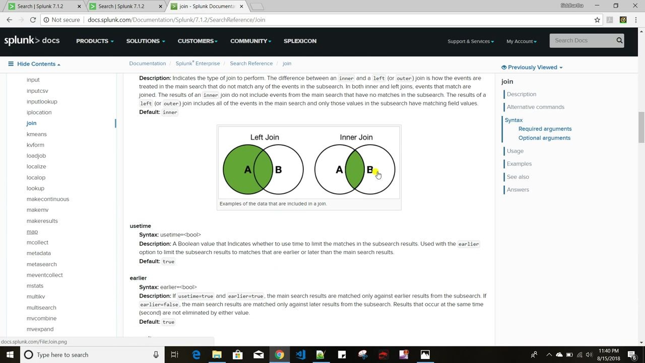 Splunk Commands  'join' vs 'map' vs 'selfjoin' command detail explanation哔哩哔哩bilibili