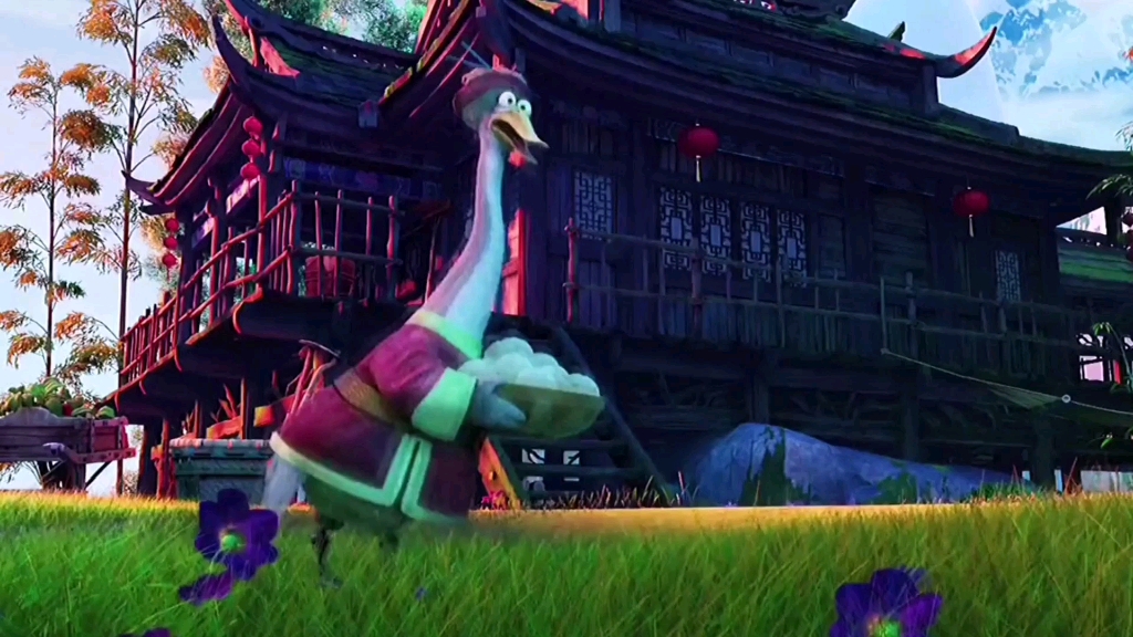 活动  鹅爸:像阿宝小时候 功夫熊猫!