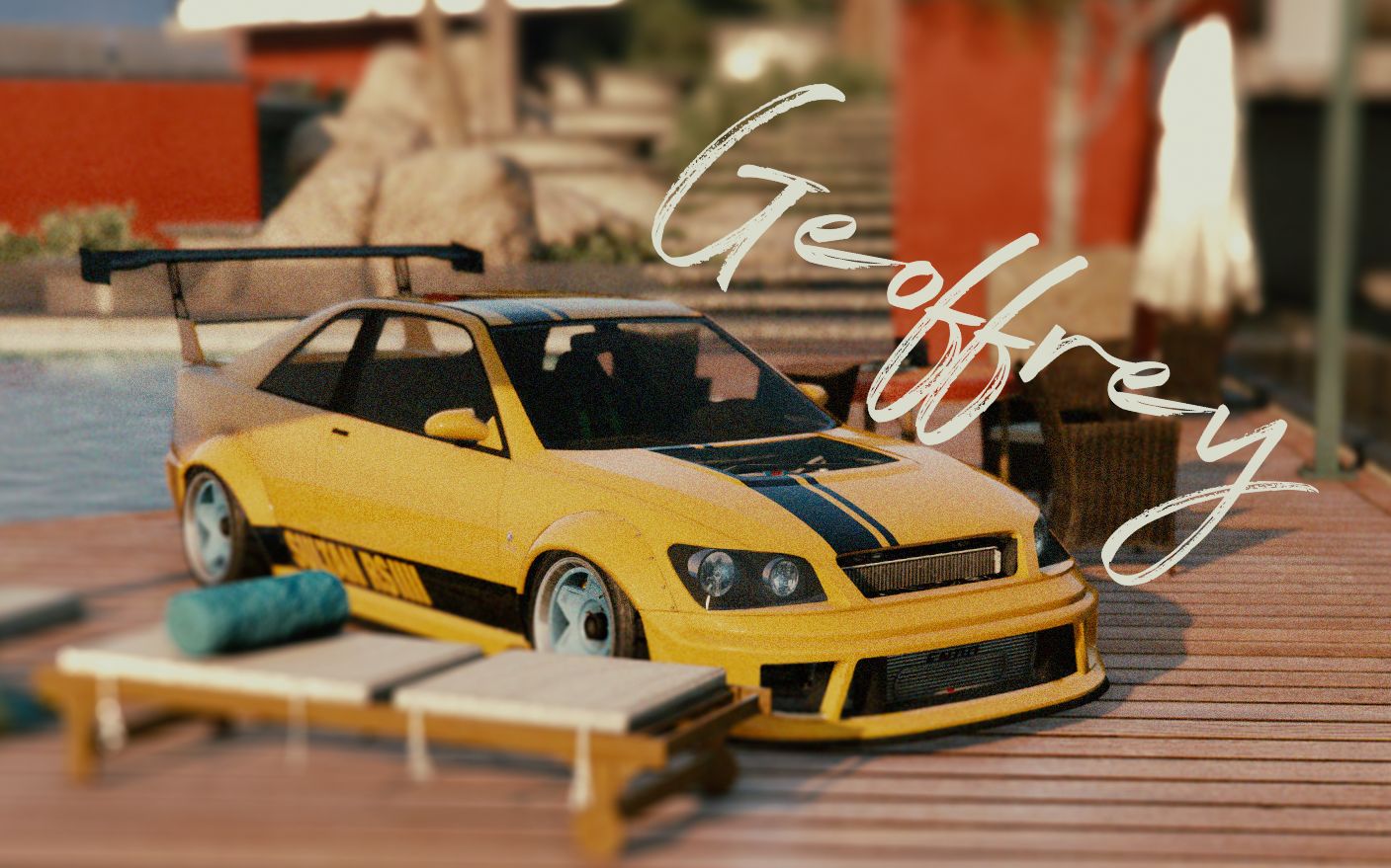 太阳好晒,陪我躺在泳池旁的沙发听听歌吧~丨卡林王者rs纯静态改装展示