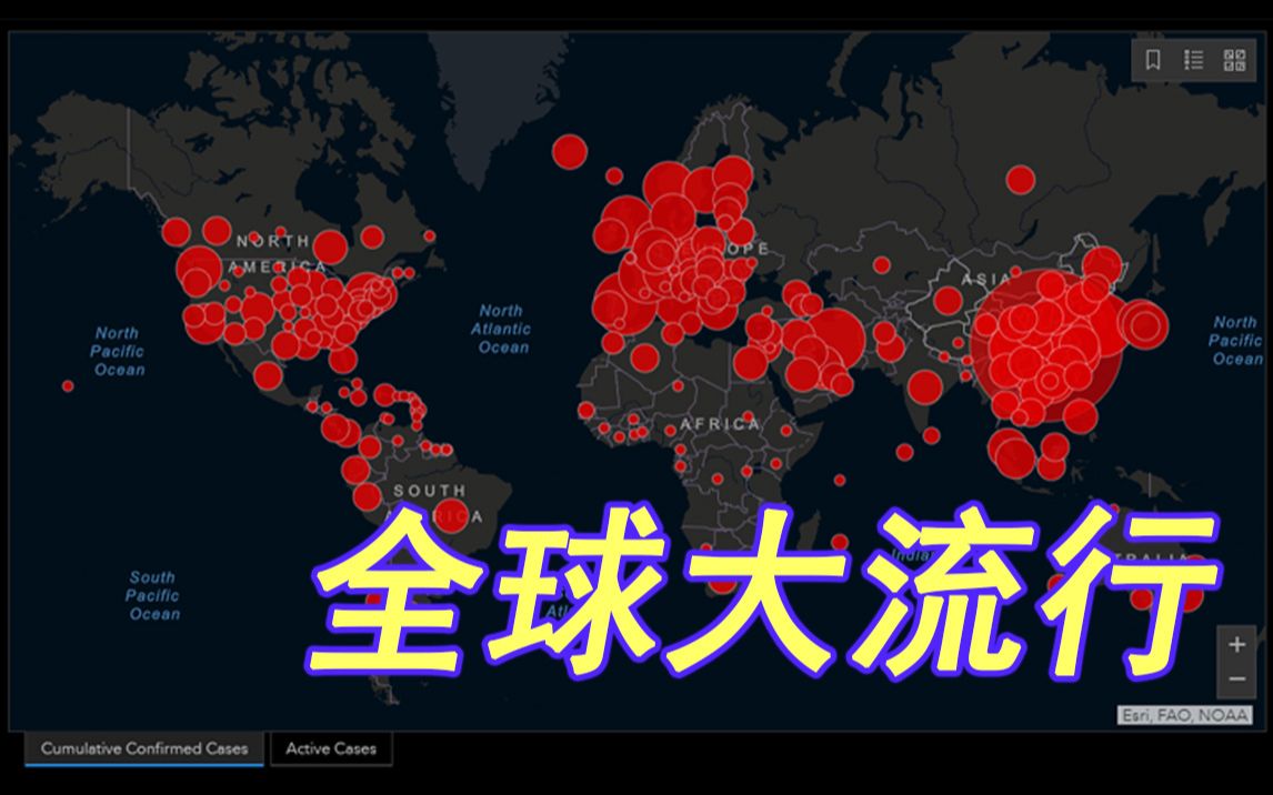 四张图讲明白当下的肺炎疫情;美国新冠病毒确诊人数是实际感染人数的13%|特朗普宣布紧急状态|WHO宣布全球大流行哔哩哔哩bilibili