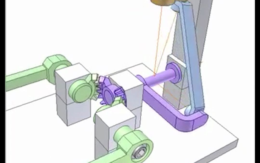 [图]solidworks机构运动仿真UG/Proe三维建模机械设计