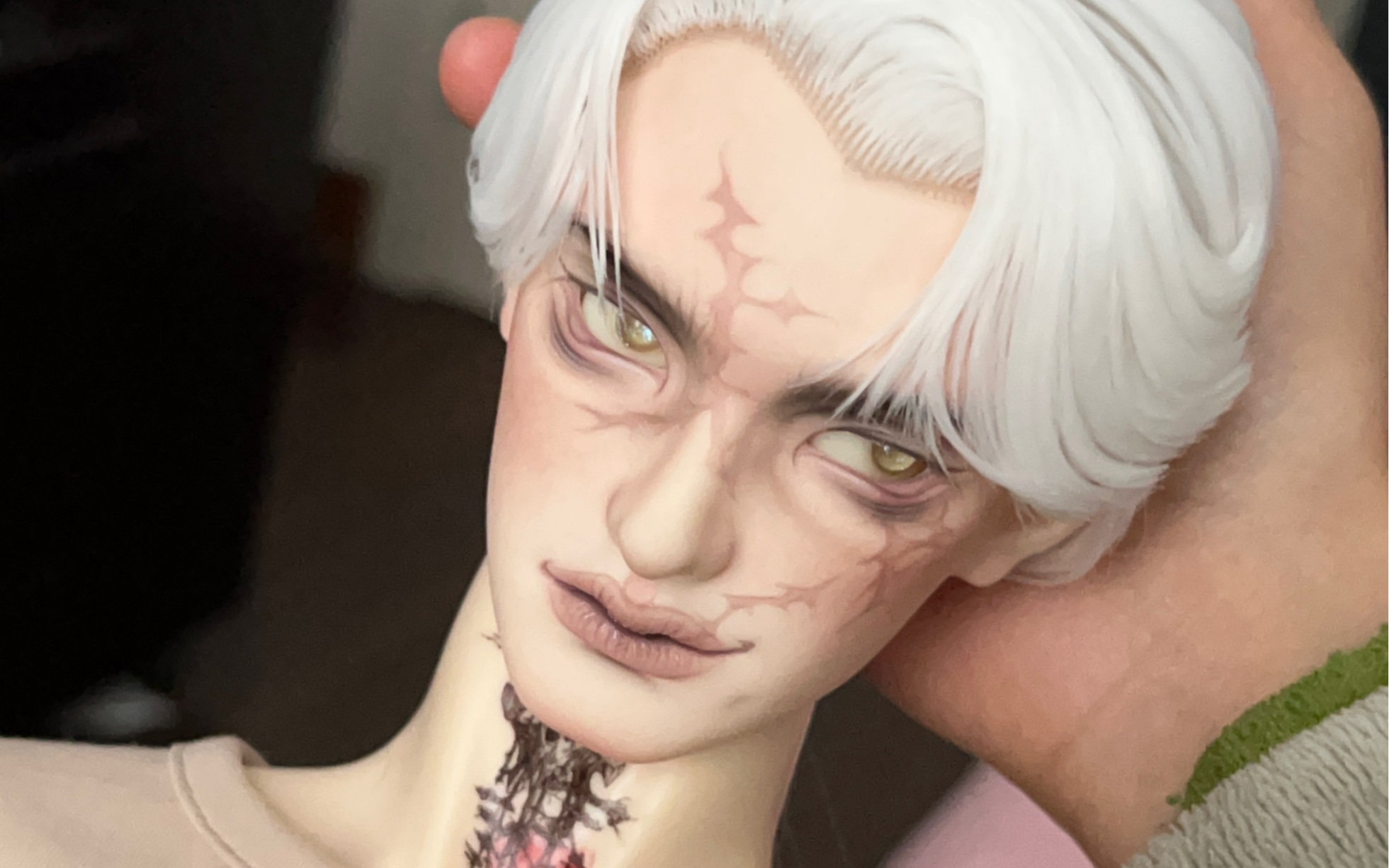 【bjd妆面展示】疤画的很多