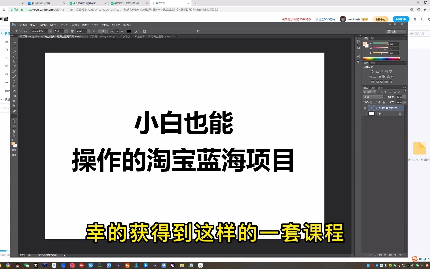 淘宝虚拟蓝海项目,手把手教你从01,送给你参考学习!哔哩哔哩bilibili