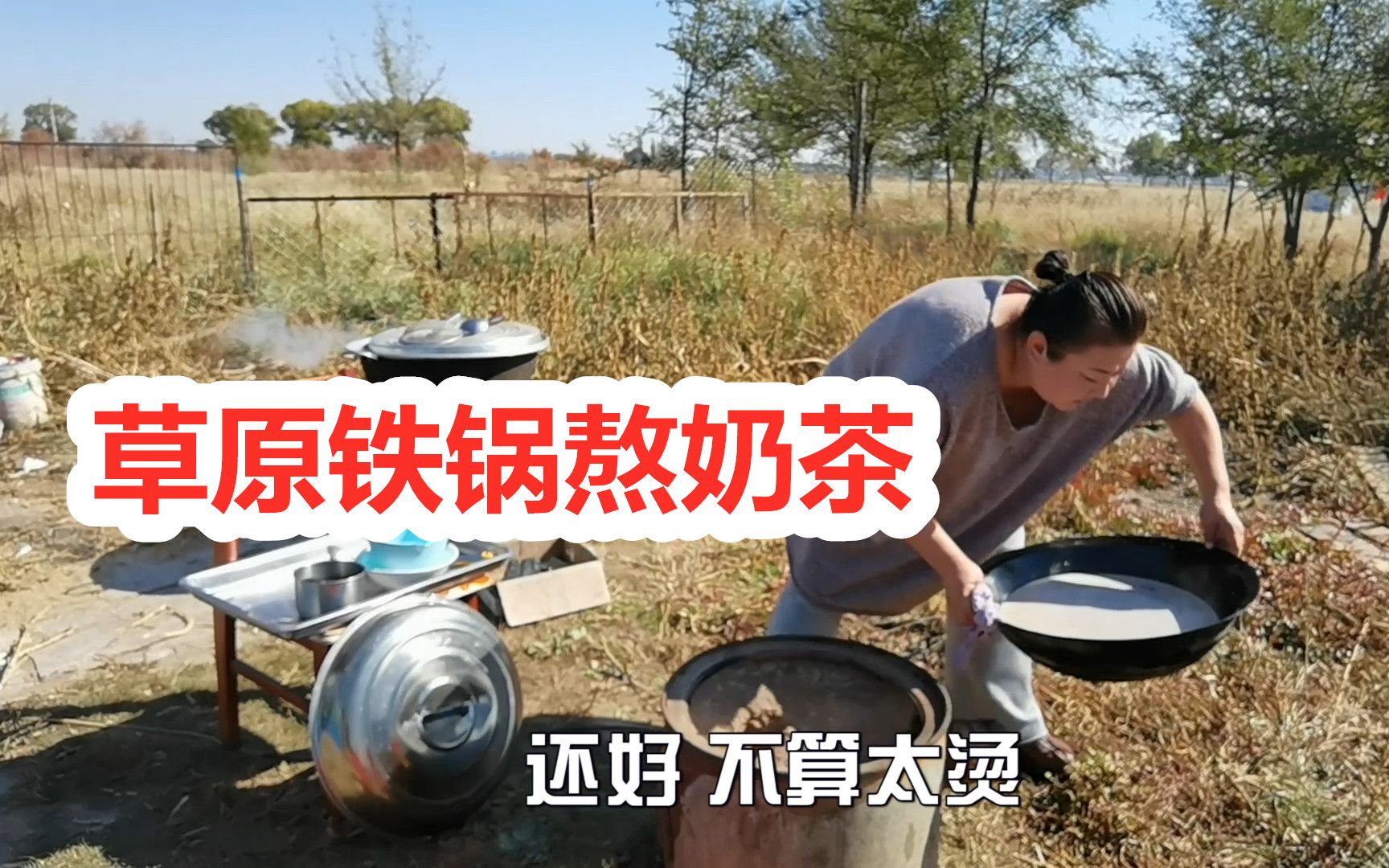 内蒙古"铁锅装"奶茶,阿胖姐:南方的奶茶不一样,我做的最好喝