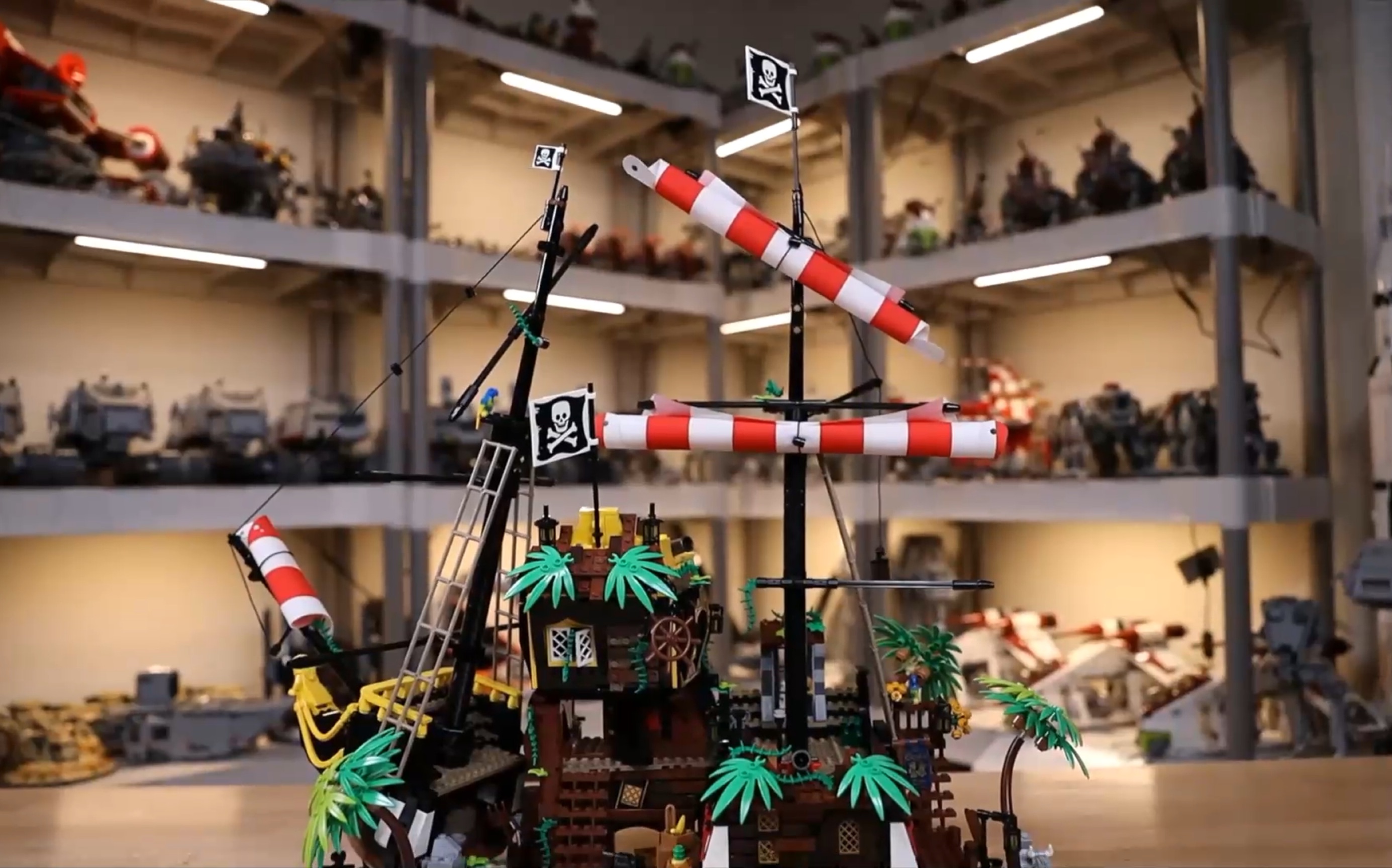 lego乐高ideas21322海盗湾快速评测第一模式