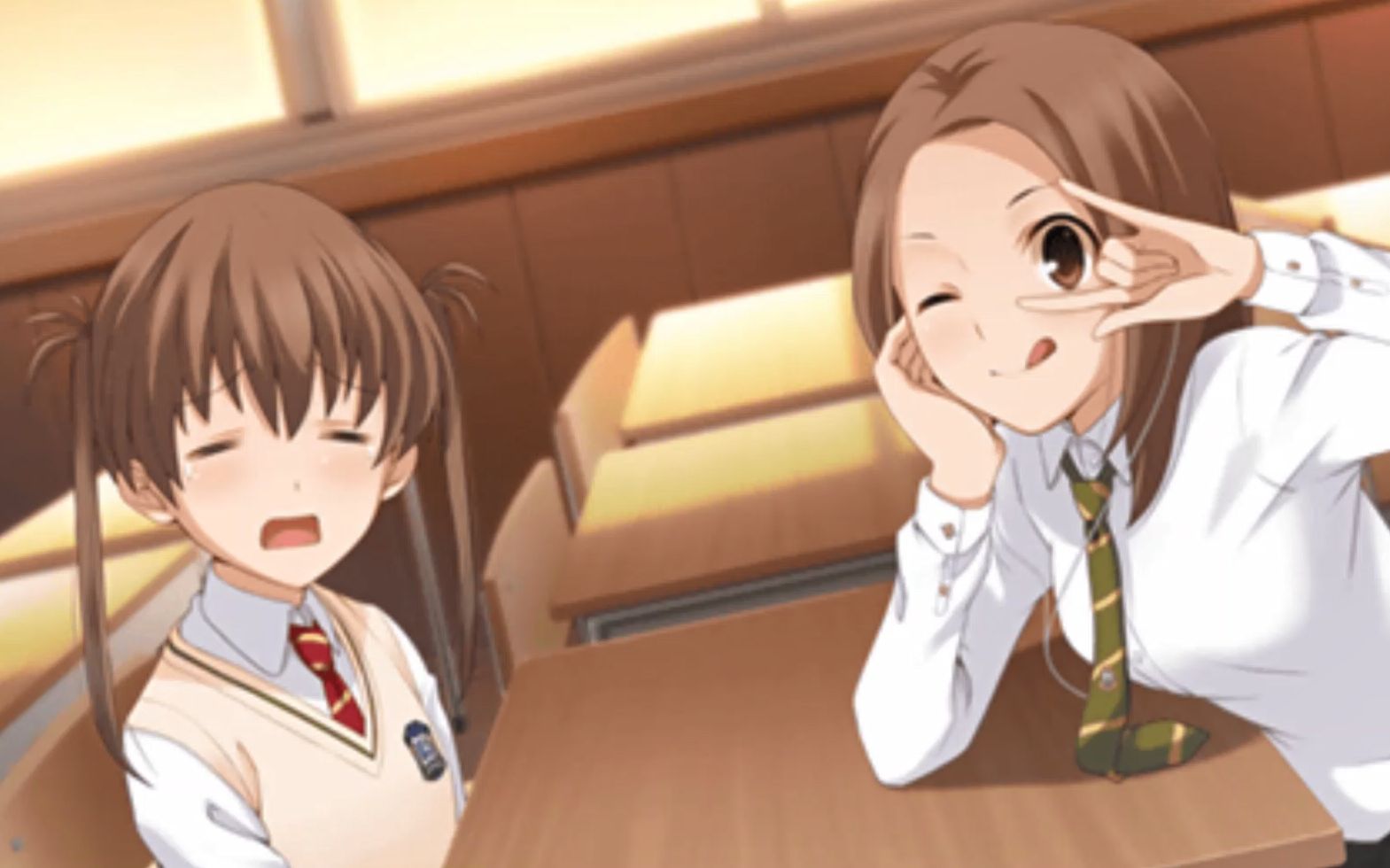 【psp】【秋之回忆7-勾指起誓】【共通线】【5/17】【学校的日常】