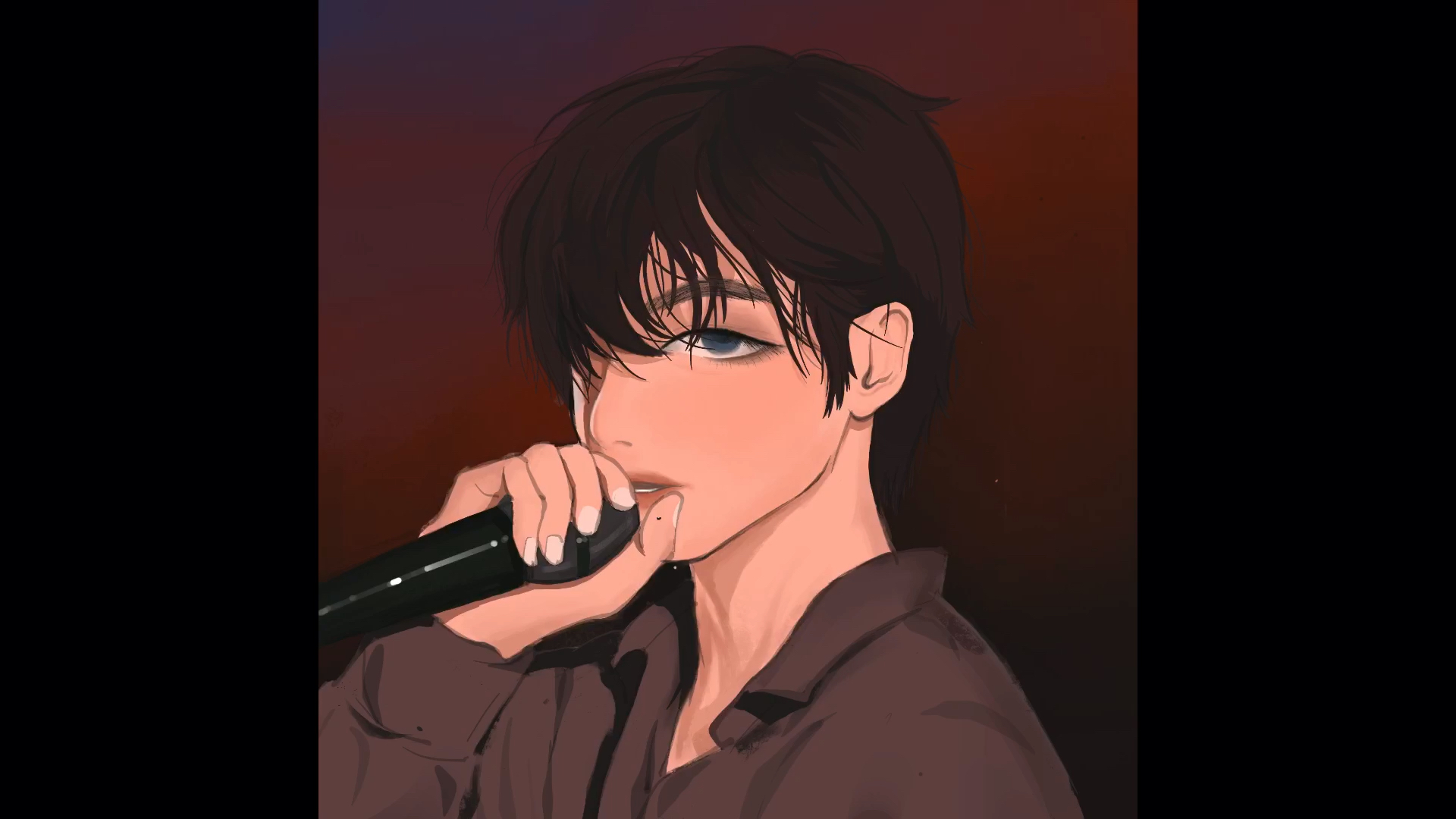 【ipad板绘手绘】画渣用procreate画一个金泰亨