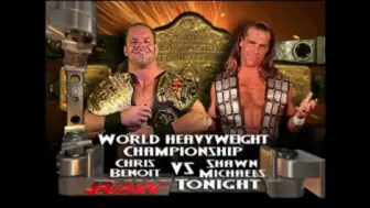 Download Video: 2004.05.03 WWE RAW #571 - Chris Benoit vs. Shawn Michaels