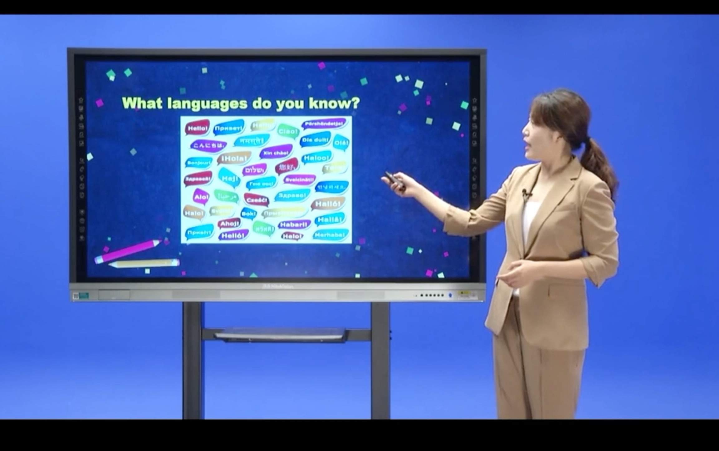 [图]【全英文授课】Body language1 北京 北师大版初中九年级全一册英语 unit1 lesson1