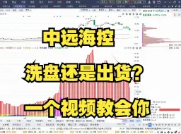 Descargar video: 7月13日中远海控：洗盘还是出货？一个视频教会你