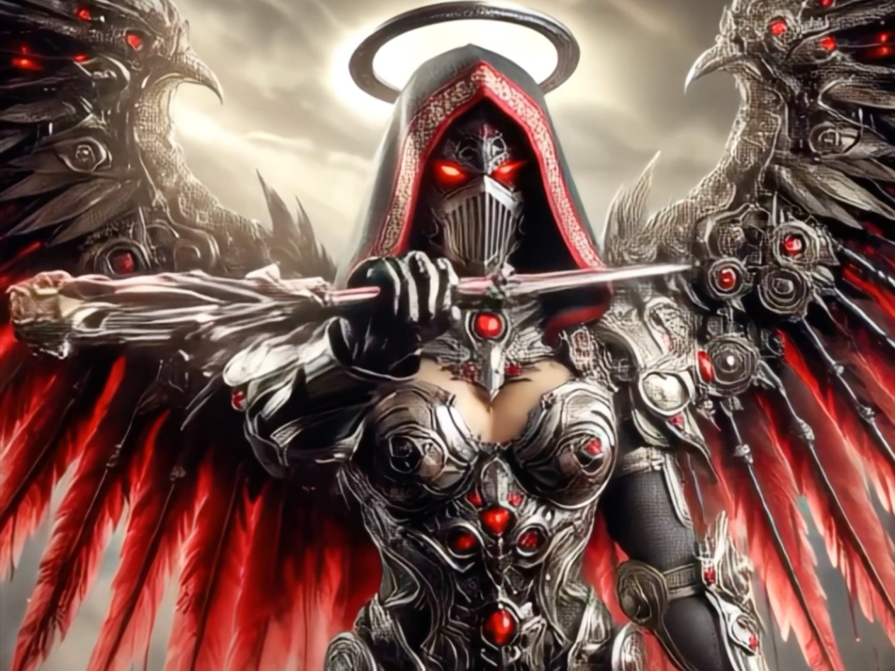 我用ai生成的启示录审判天使